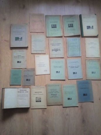 Stare książki do kolekcji Leśnictwo Łowiectwo Myślistwo Przedwojenne