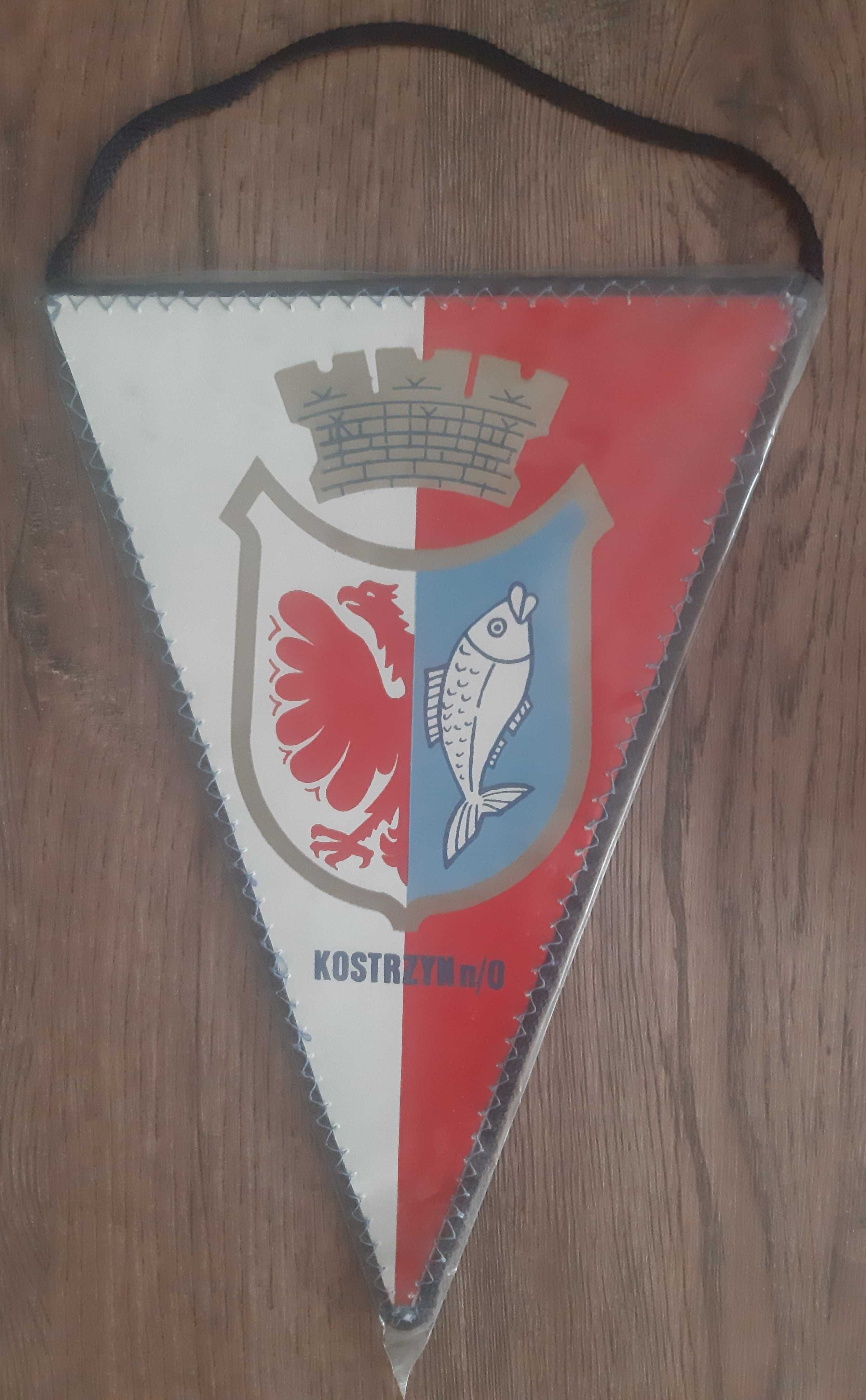 Proporczyk Celuloza Kostrzyn nad Odrą z lat 80