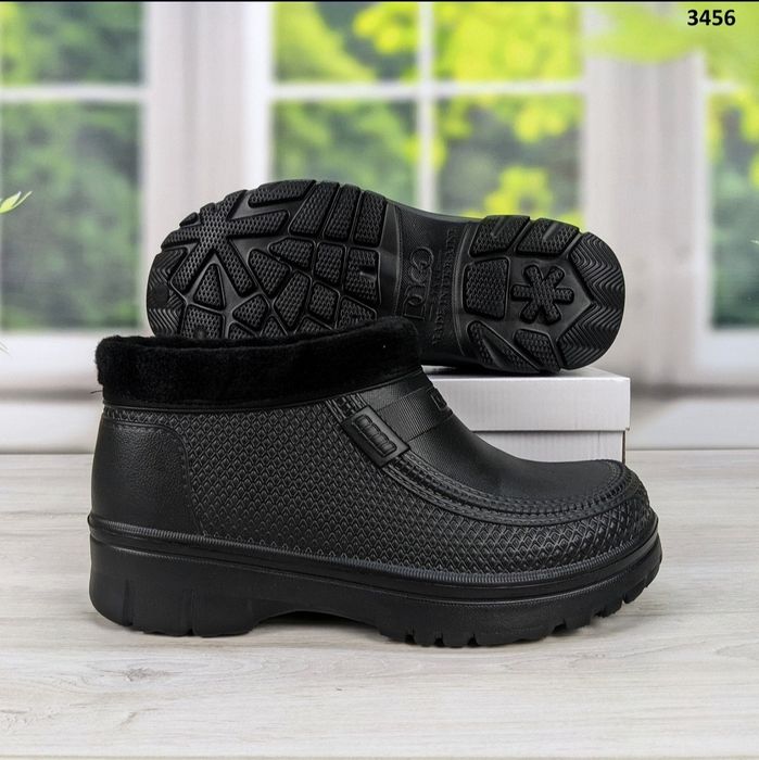 Чоловічі теплі галоши, зимові, хутряні 41-46 р (кМ16)