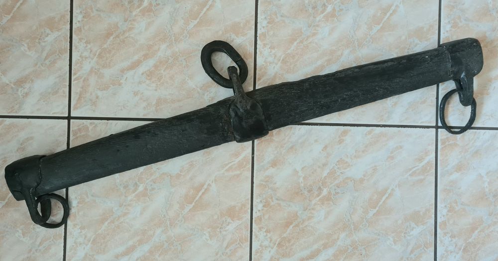 Orczyk drewniany kolekcja antyk vintage