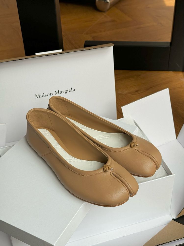 Бежеві балетки табі таби Tabi Ballerinas Maison Margiela 36-40