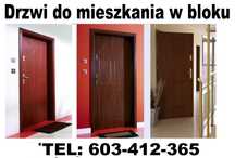 Drzwi z montażem wejściowe AKUSTYCZNE do mieszkania zewnętrzne