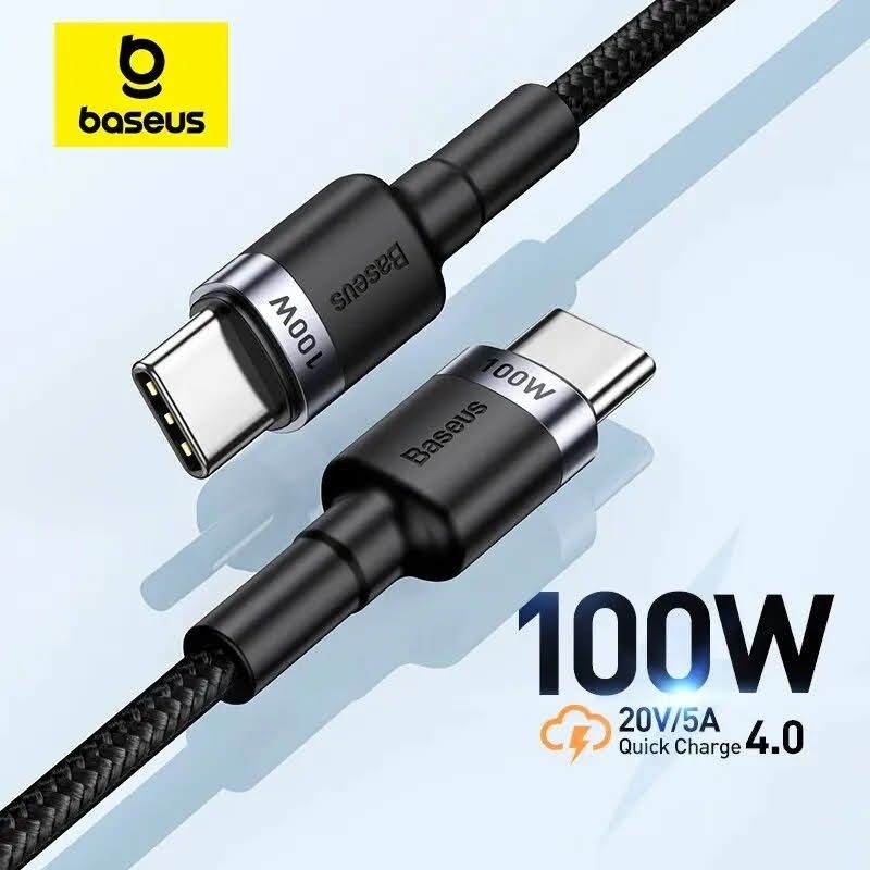 Оригінальний кабель Baseus 100w PD (20V/5A) type C to type C 1 метр