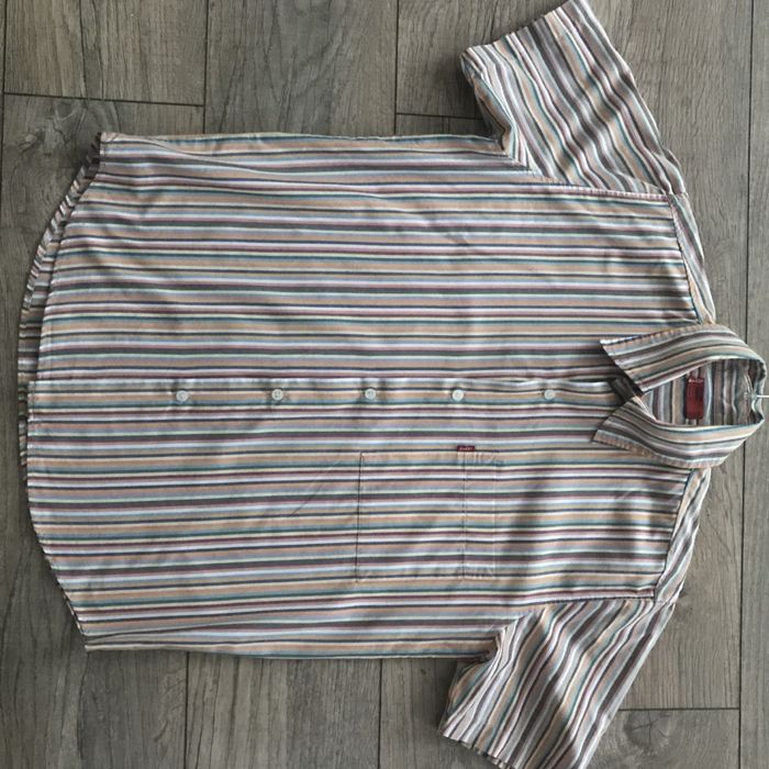 Сорочка levis s з коротким рукавом рубашка