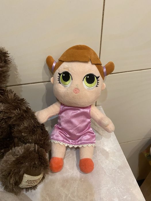 Набір м'яких іграшок 4 шт. б/у