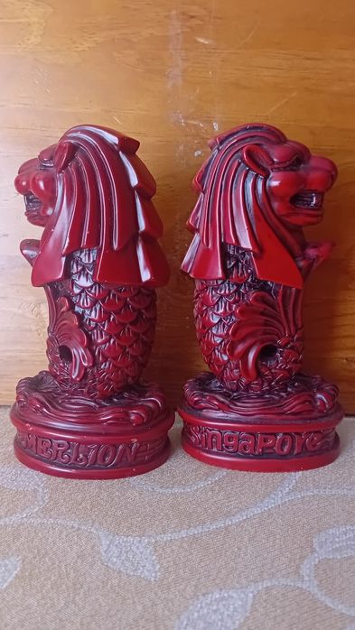 Leões de decoração