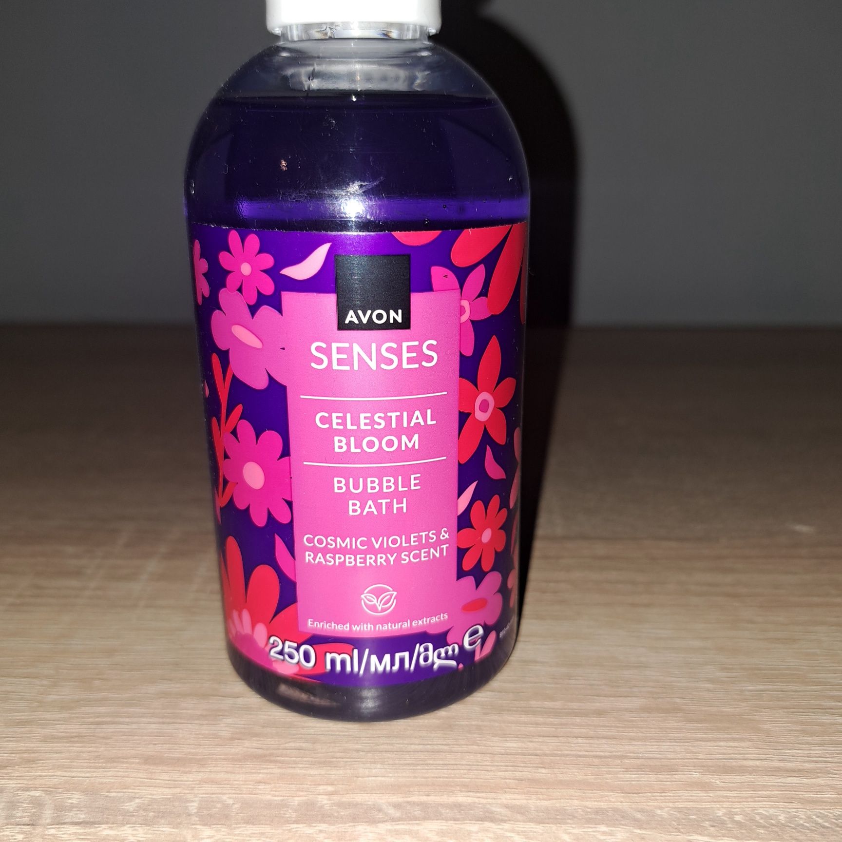 AVON Płyn do kąpieli Celestial Bloom kosmiczny fiołek malina 250ml