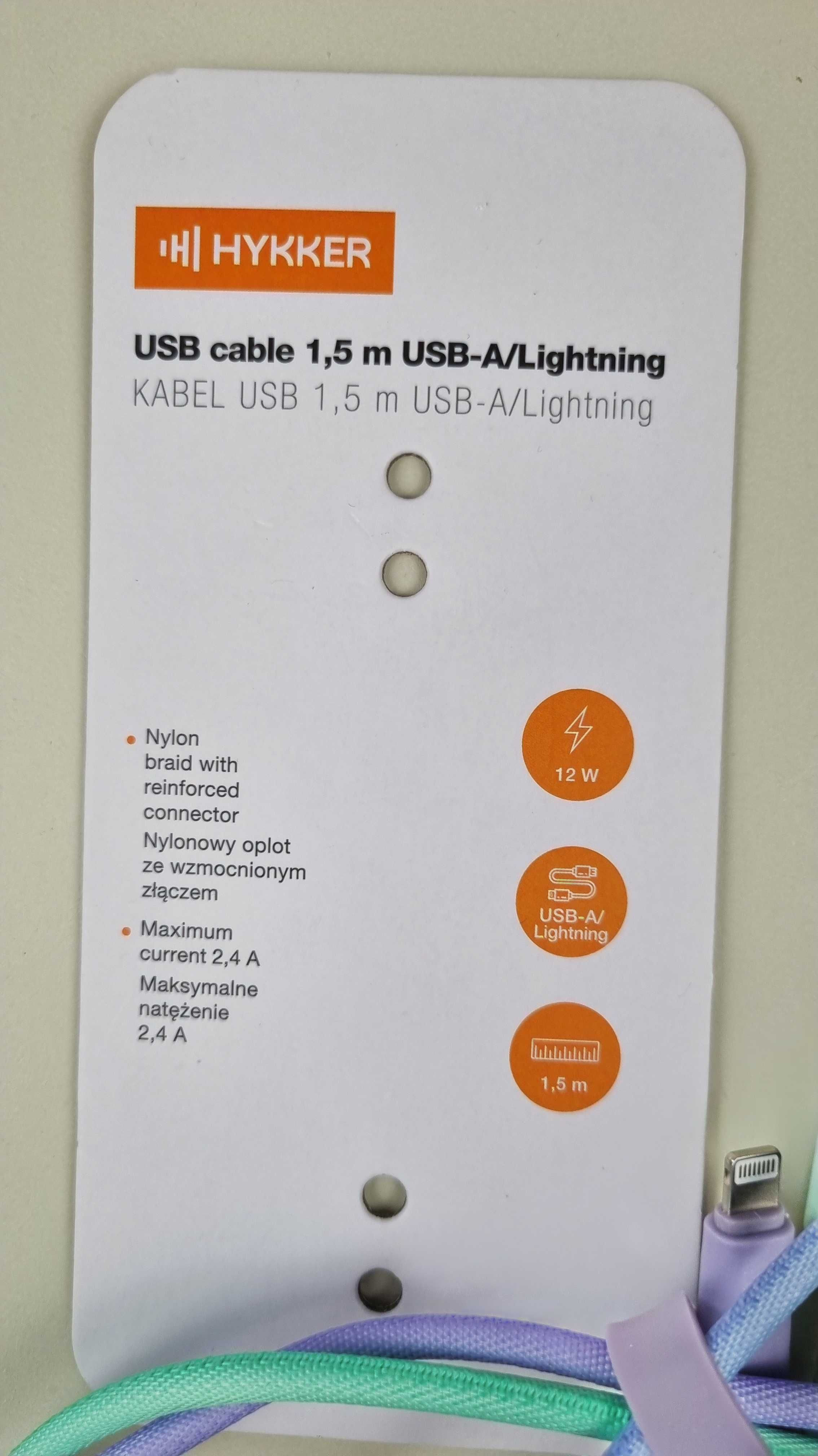 Nowy kabel USB A-Lightning.