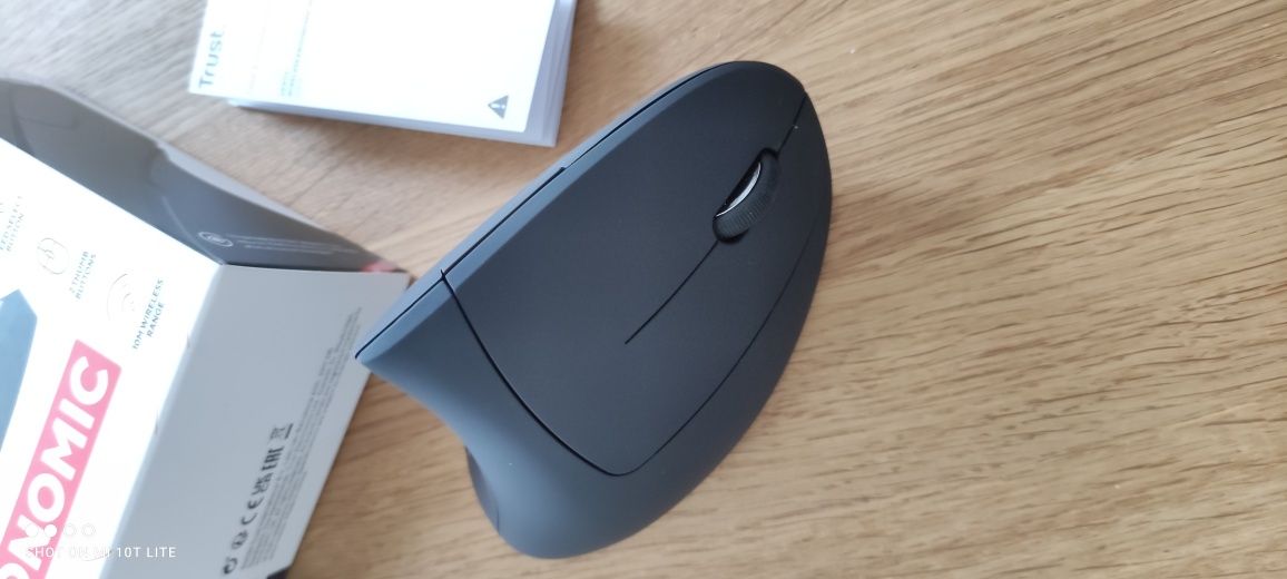 Nowa Myszka Mysz opryczna bezprzewodowa Trust  Verto Ergonomic