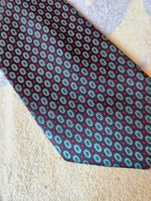 Синий галстук деловой  в точку классика варианты бренды