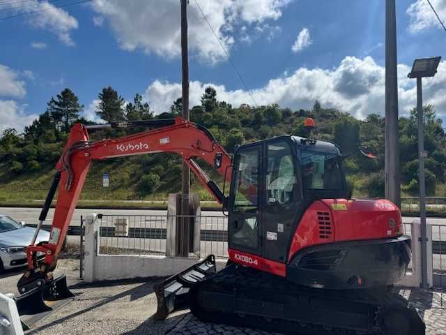 Giratória Kubota KX080-4 ALUGUER Nº35898