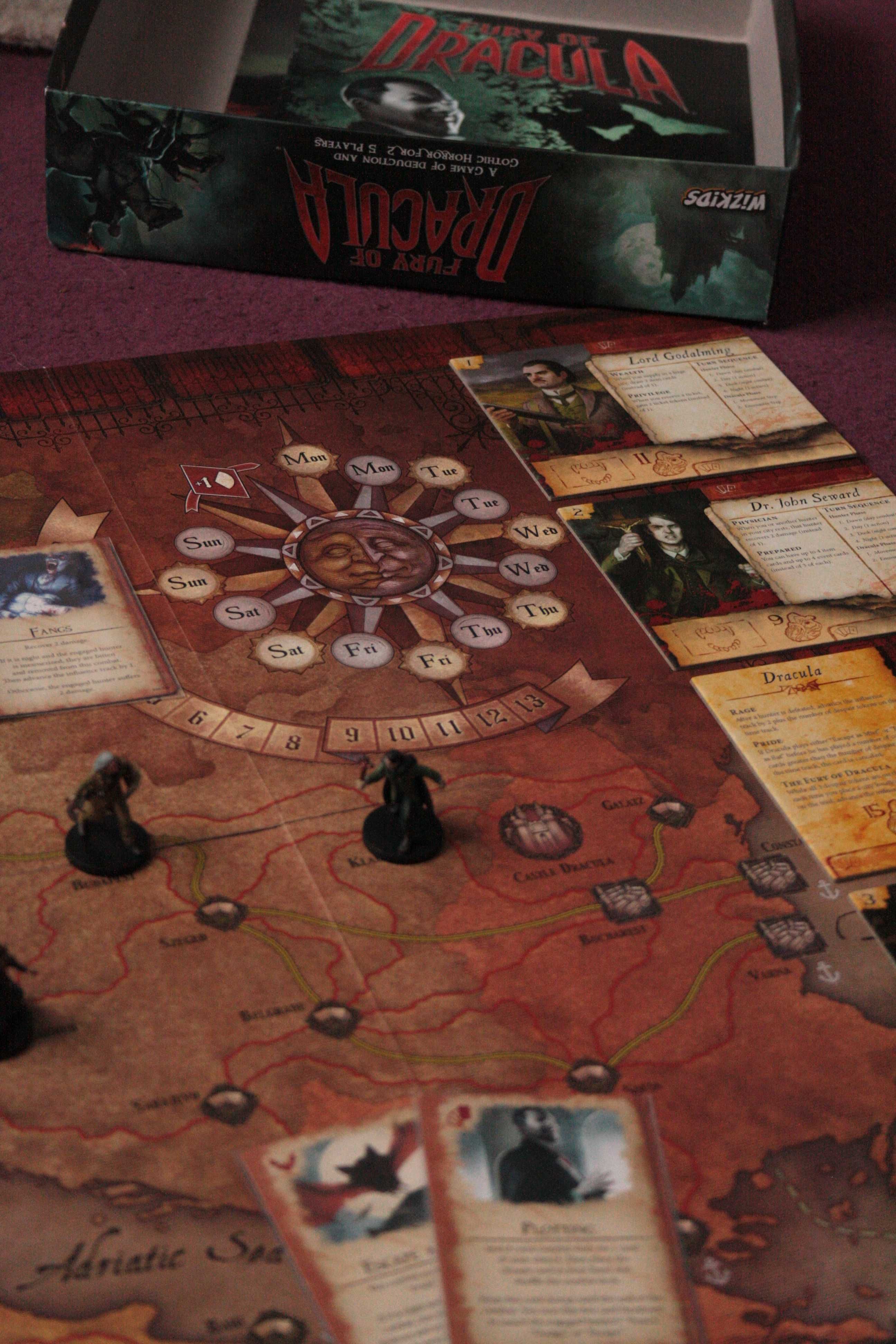 Planszówka Fury of Dracula, 4 edycja