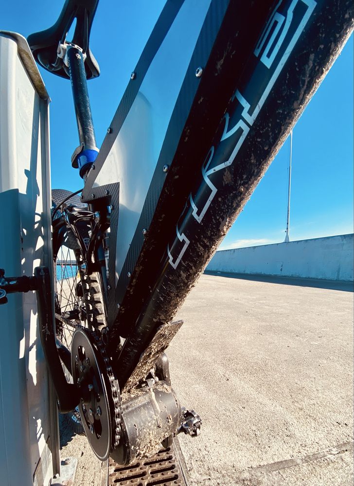 Rower elektryczny Trek konwersja TSDZ2