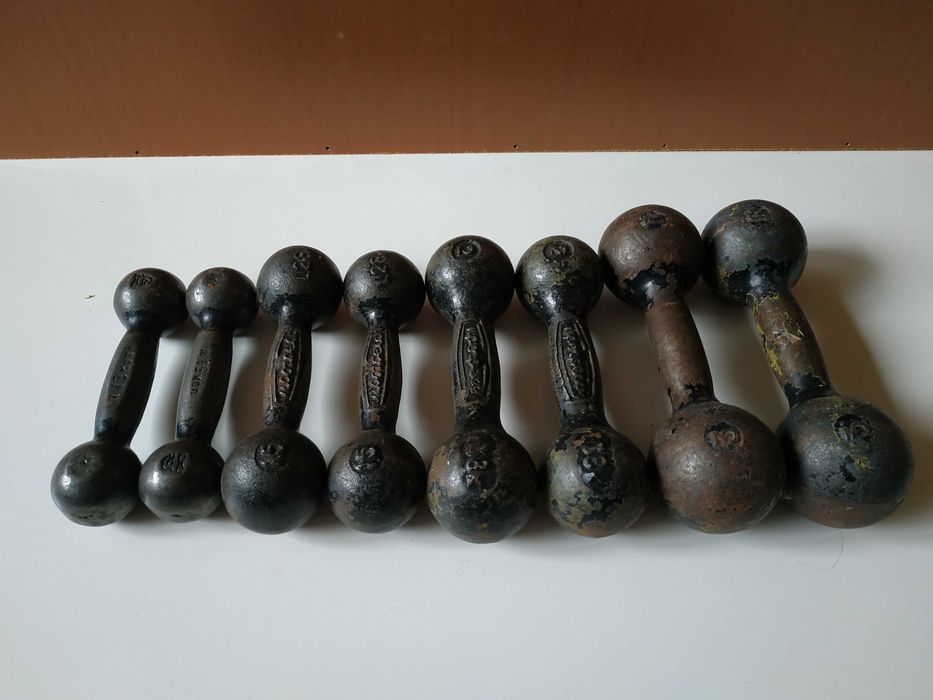 продаются советские гантели от 1кг до 10 кг