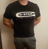 T-shirt G-Star Raw czarny