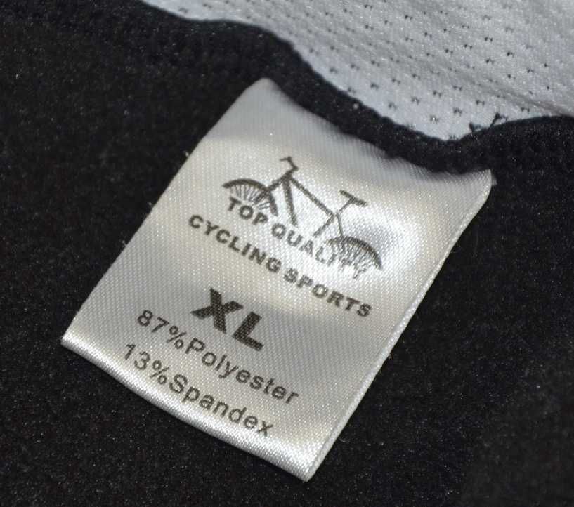 Зимние, тёплые вело штаны на подтяжках X-TIGER (XL) Гелевый памперс