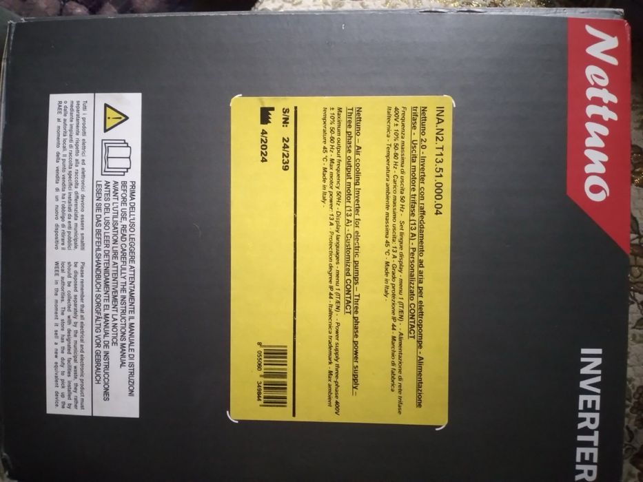 Продаю частотнік Italtecnica Nettuno