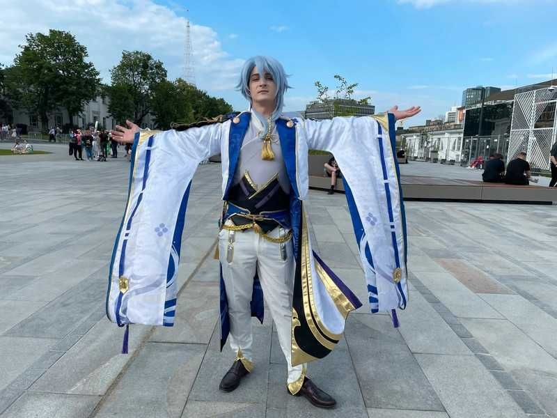 Cosplay Ayato Kamisato Genshin Impact Dokidoki XL