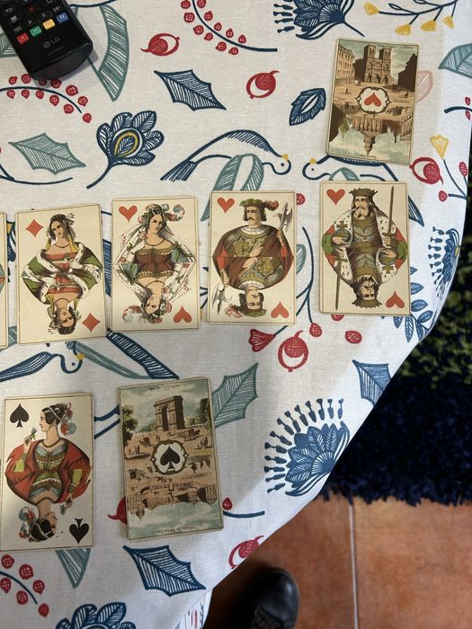 Baralho de cartas ANTIGO - VINTAGE