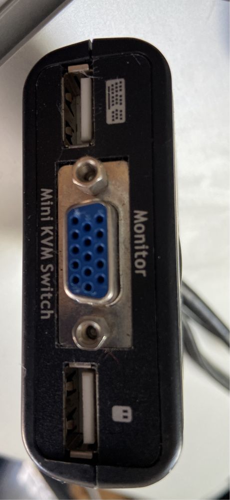 Mini KVM 2 Pc USB