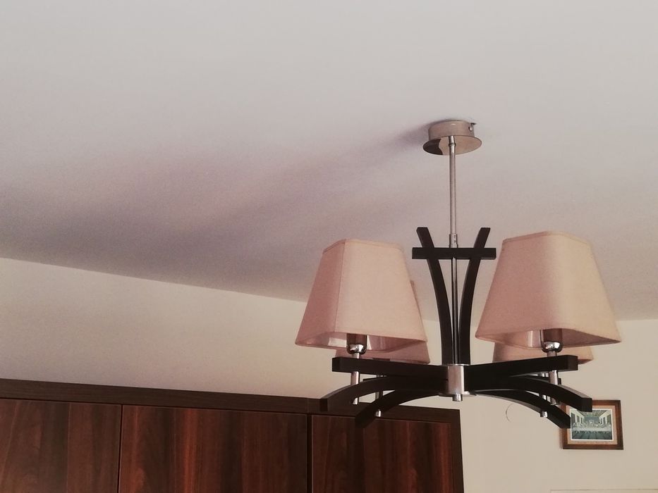 Lampa żyrandol 4 punktowy Alfa Armati