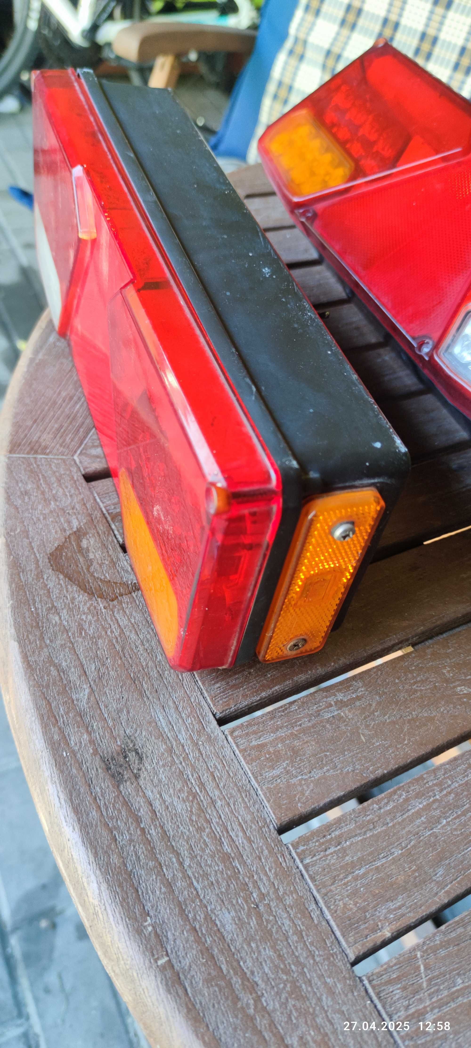 Lampy LED do naczepy WAS 1040 komplet