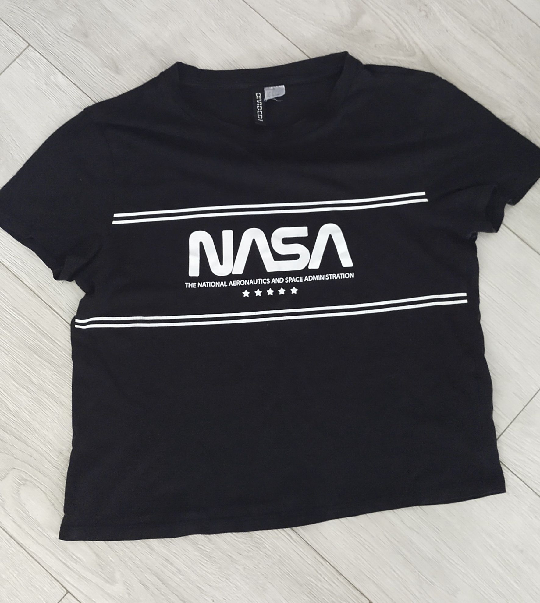 NASA koszulka top Divided damska dziewczęca S