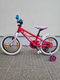 Rower dziecięcy CUBE KID 160 aluminiowa rama koła 16 stan bdb czerwony