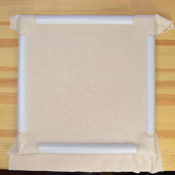 Пяльца квадратные, рама для вышивки 36х36см