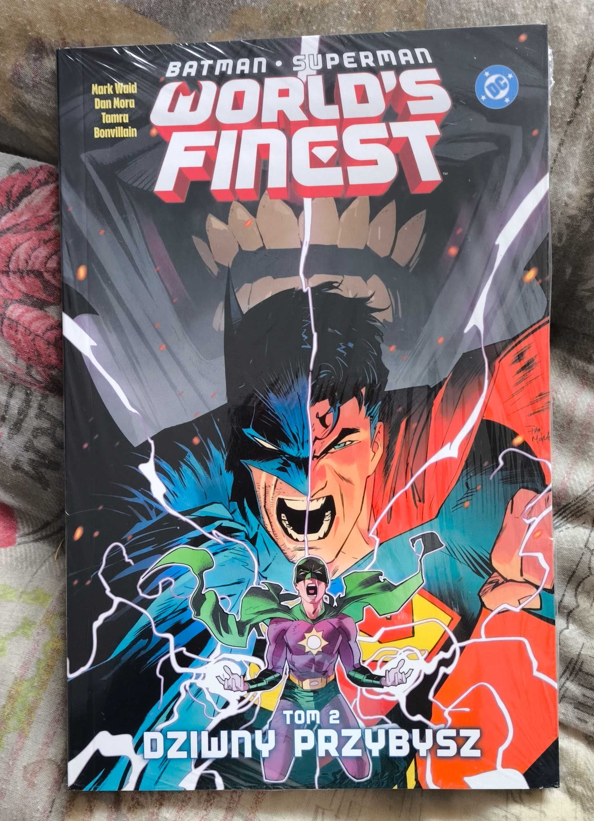 Komiks Batman/Superman: World`s Finest #2, Egmont 2025, nowy