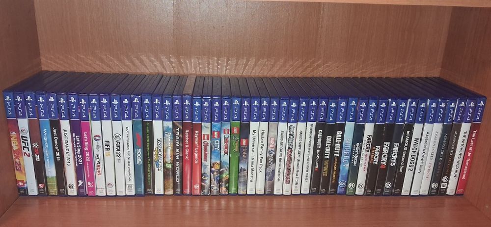 Jogos PS4 originais — de 10 € a 14 € | Coleção completa | Carregal