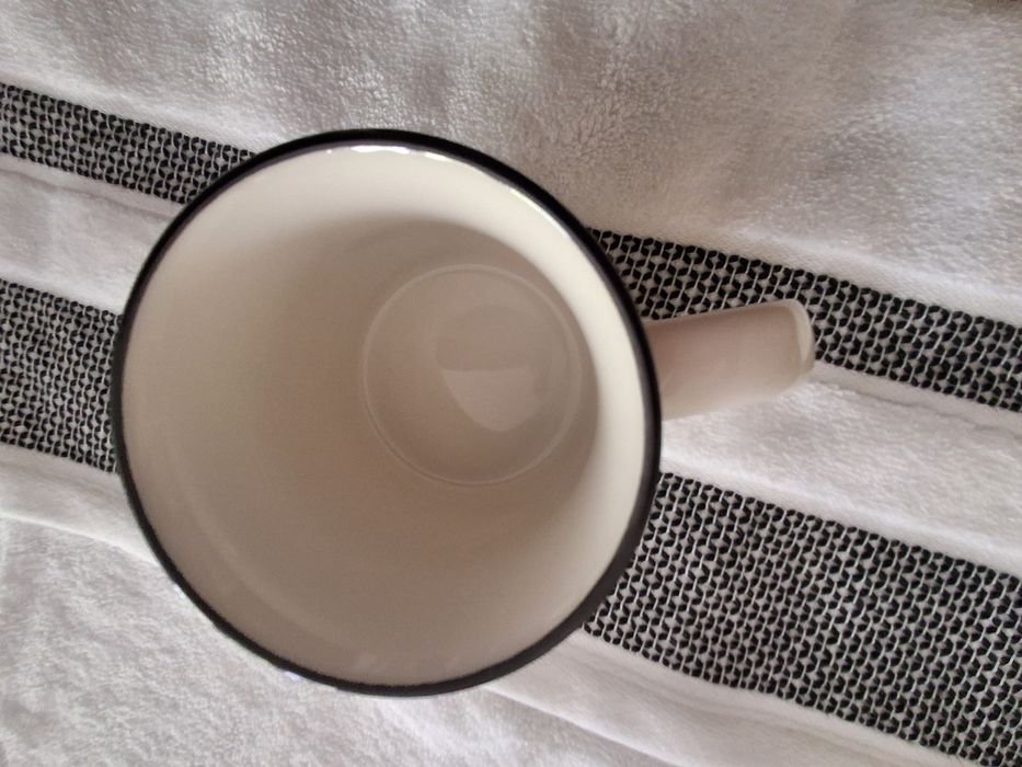 Recznik bialy  90 x 50 cm + kubek