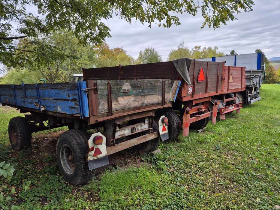 Przyczepa rolnicza czeska bss 8 ton ifa 6 ton Brandys 7 ton panav hw