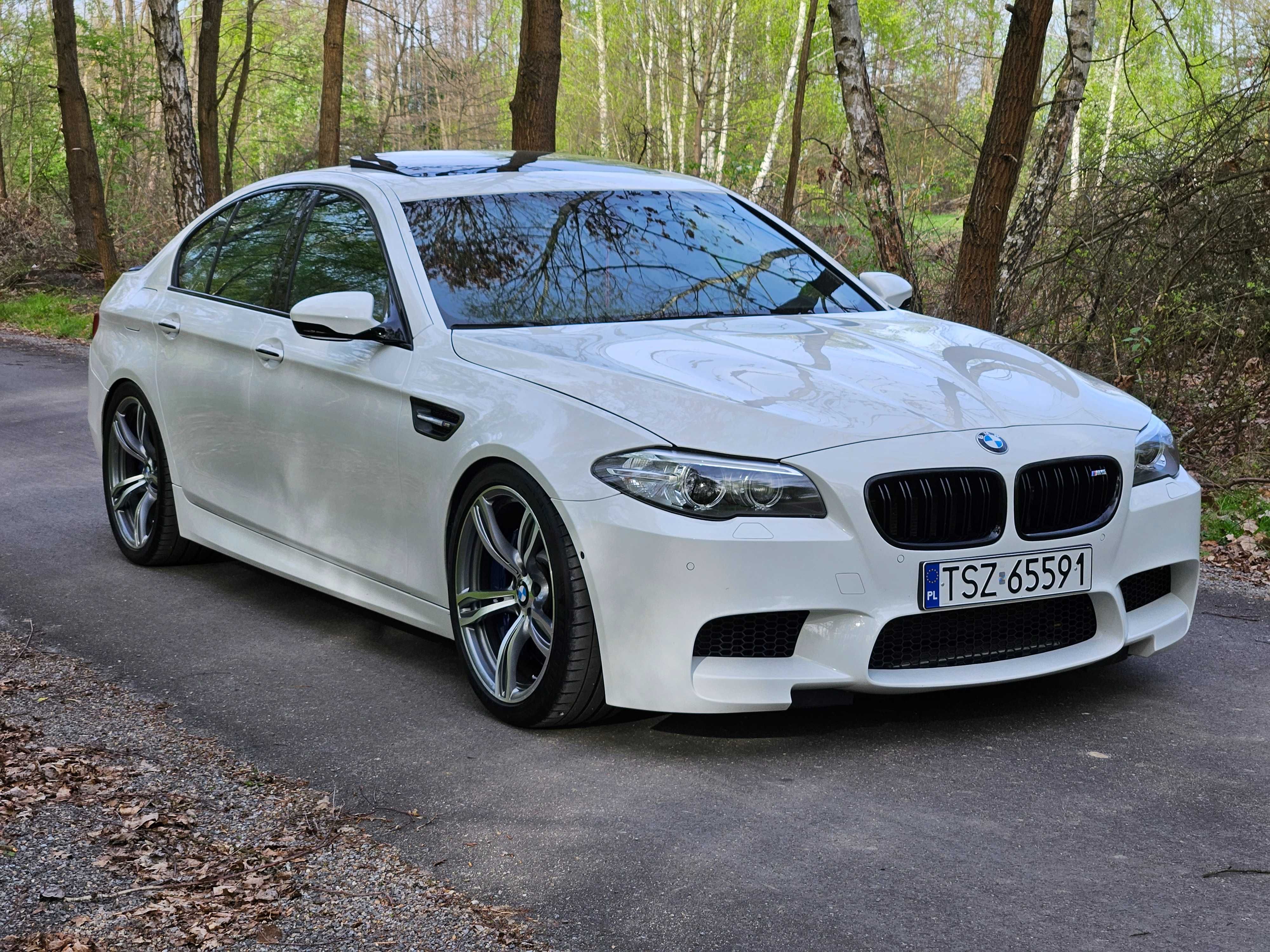 BMW M5 F10 600KM LCI po serwisie panewek hamulcy wtrysków