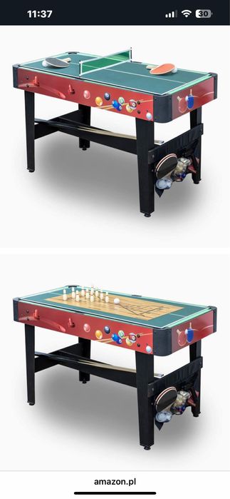 PIŁKARZYKI BILARD Carromco Multifun-Xt, 14w1 STÓŁ