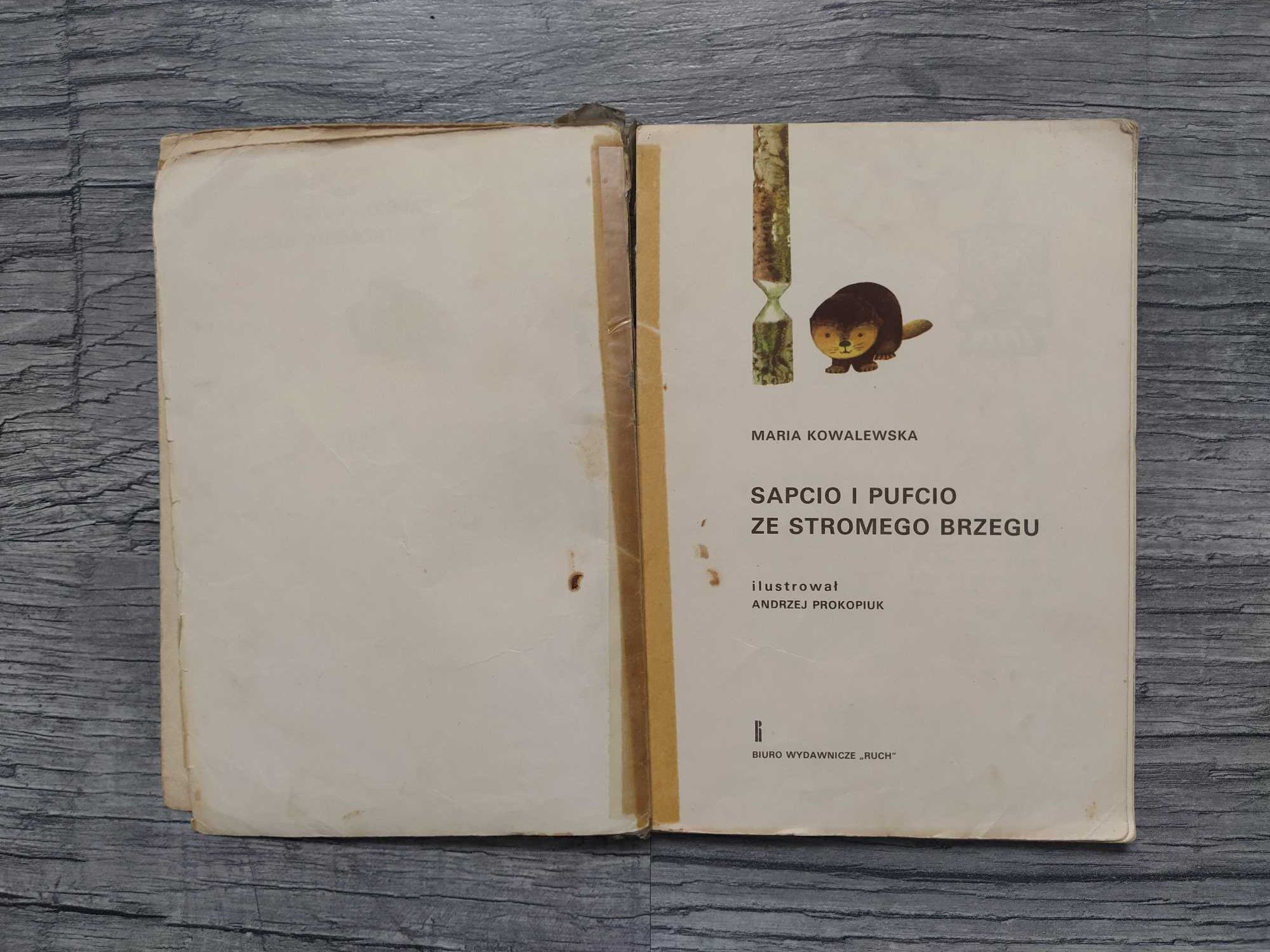 Poznajemy Sapcia i Pufcia Maria Kowalewska 1965 rok