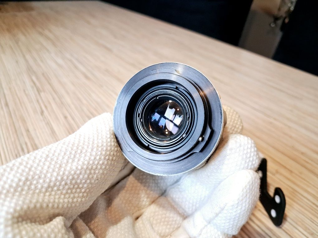 Unikat ! Polecam obiektyw Carl Zeiss Jena Tessar 2,8/50 Exa Vintage !