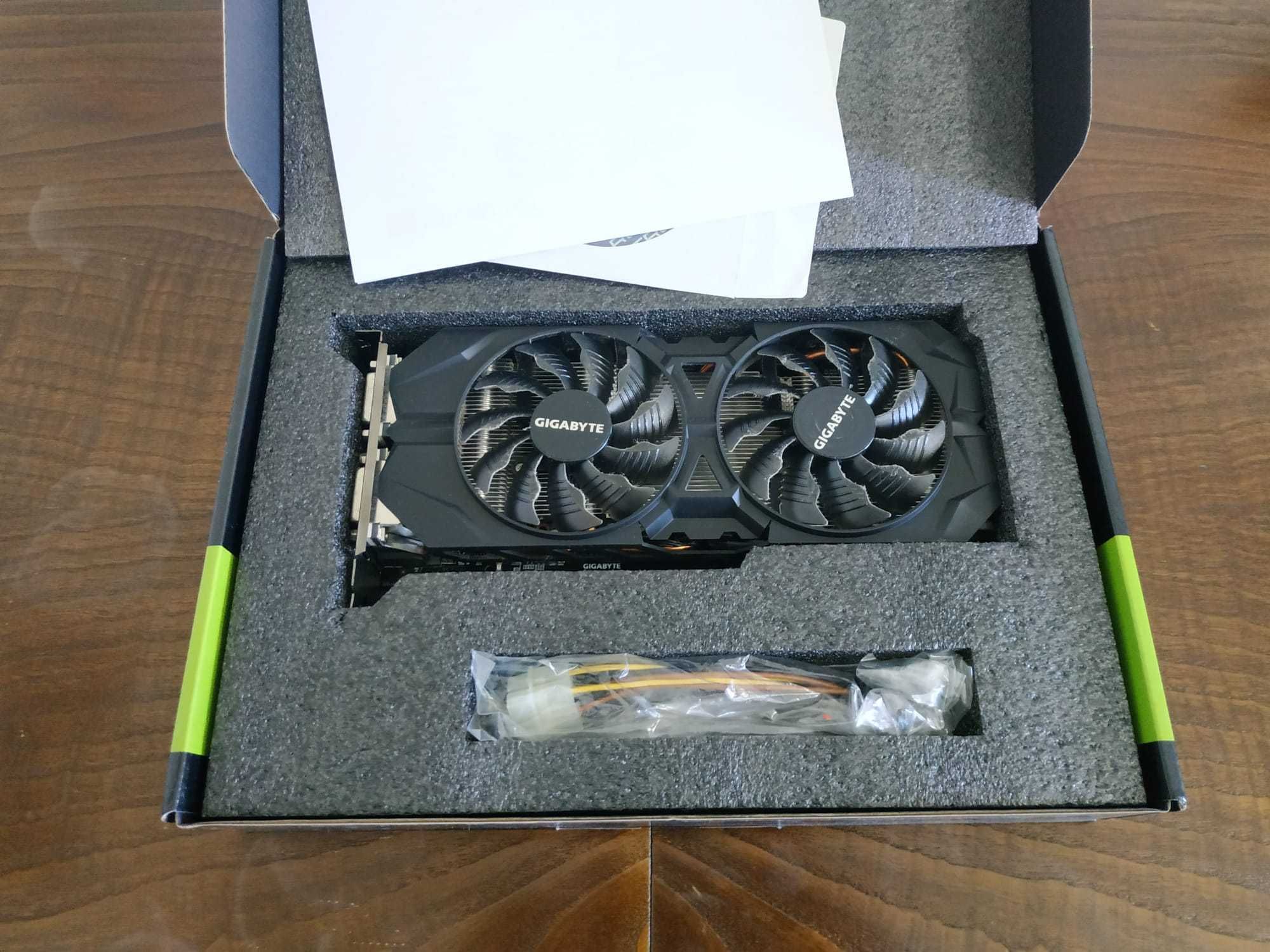 Placa Gráfica Gigabyte Geforce 960 GTX 4GB GDDR5 OC Windforce