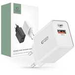 Tech-Protect Nc30W 2-Port Network Charger Pd30W/Qc3.0 White