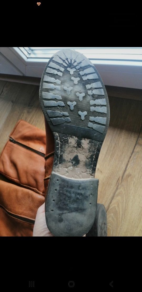 Kozaki skórzane Badura r 39