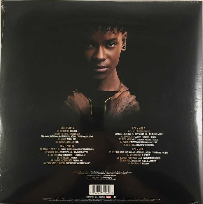 Вінілова платівка Black Panther Wakanda Forever (2023)(2xLP) Black Ice