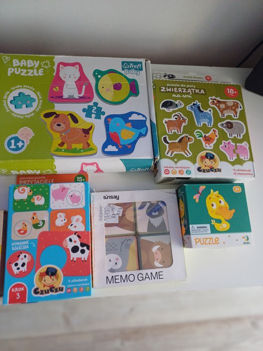 Zestaw puzzli dla dzieci