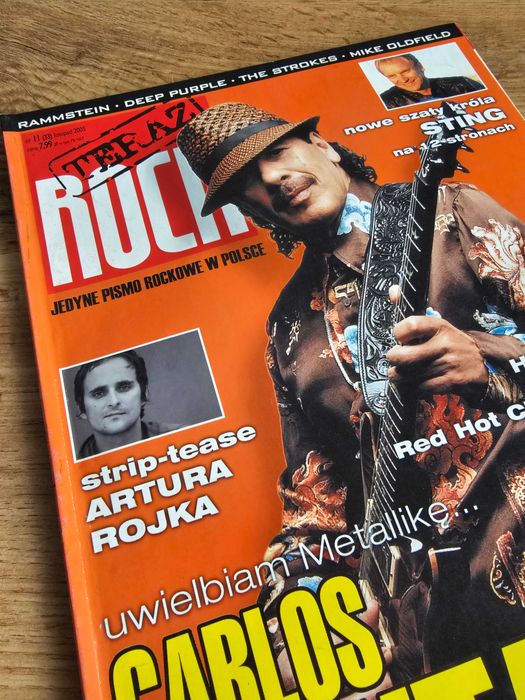 Teraz Rock (33) 11/2005 - Carlos Santana, Rammstein, Helloween, Hey