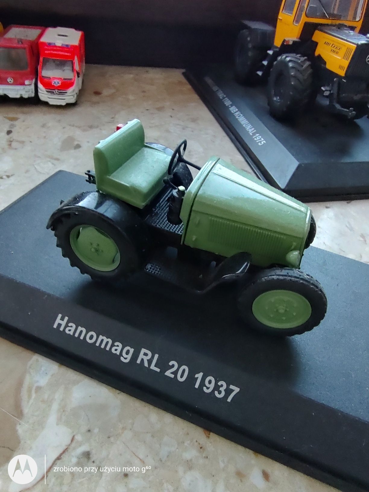 Model Hanomag rl20 1/43