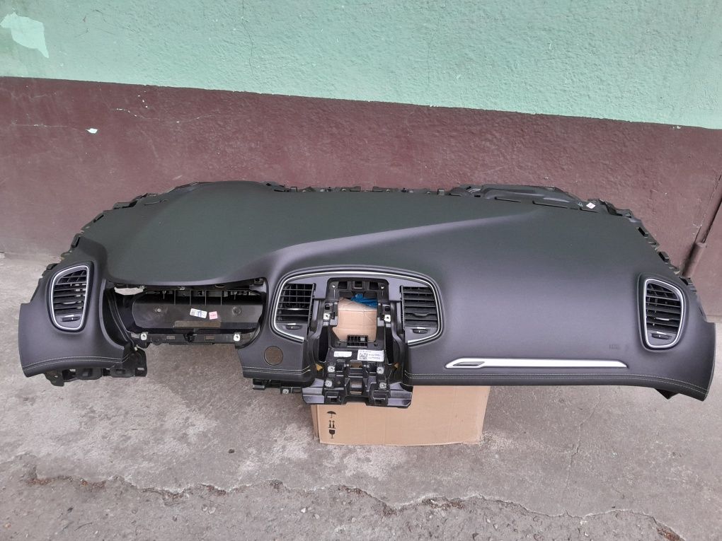 Renault scenic 4 deska Nitka airbag pasy demontaż org