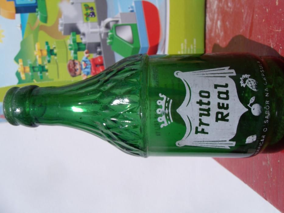 Garrafas muito antigas pirogravadas Fruto Real 250cm3