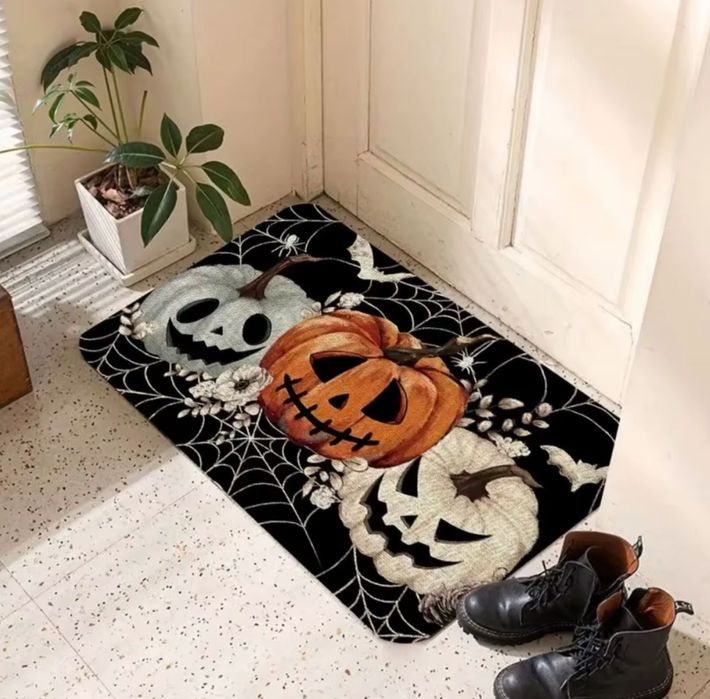 Mata podłogowa wycieraczka, dywanik do korytarza na Halloween