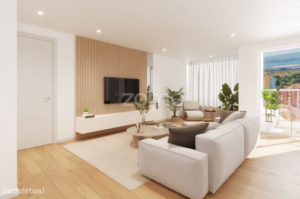 Apartamento T3 |Vista Rio|Varanda|Estacionamento – Alverca