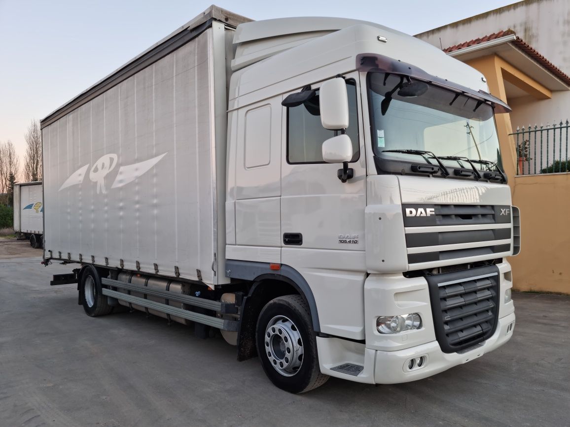 DAF XF Caixa Cortinas