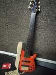Baixo Fretless Lined Yamaha TRB 6P 1ª ger.
